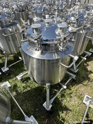 Precision Stainless Vertical 316L SS High-Performance Freeze/Thaw Tank - Used.