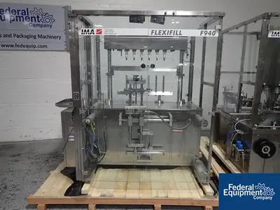 USED IMA IMA Monoblock Filler/Plugger/Capper, Model F940