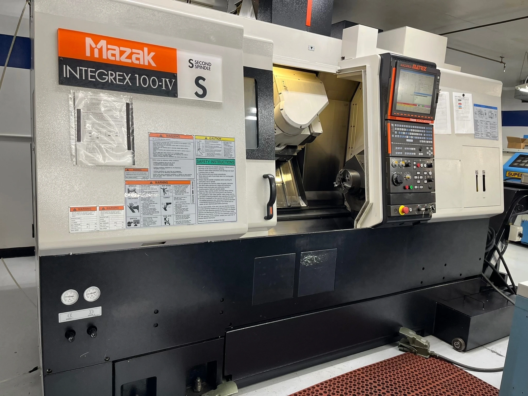 USED 2005 MAZAK INTEGREX 100-IVS CNC Lathes in Illinois US
