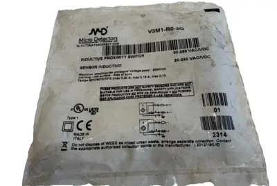 NEW AUTOMATION DIRECT V3M1/R0-3Q INDUCTIVE PROXIMITY SWITCH V3M1R03Q
