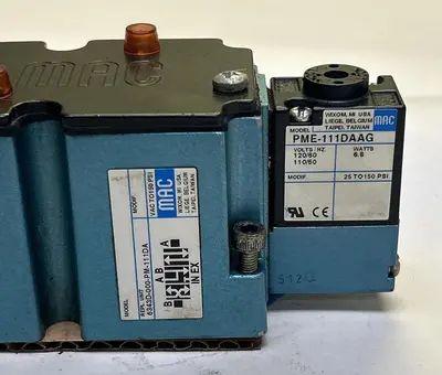 Used MAC VALVES 6343D-000-PM-111DA Solenoid Valves | Surplus Asset Holdings #1204226