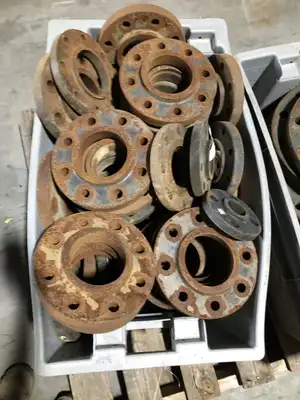 Various Sized Steel Valve Flanges 1/2″ to 8-1/2″