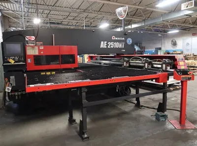 2013 AMADA AE 2510 NT CNC Turret Punch Press | MacLean Machinery Network LLC (1)