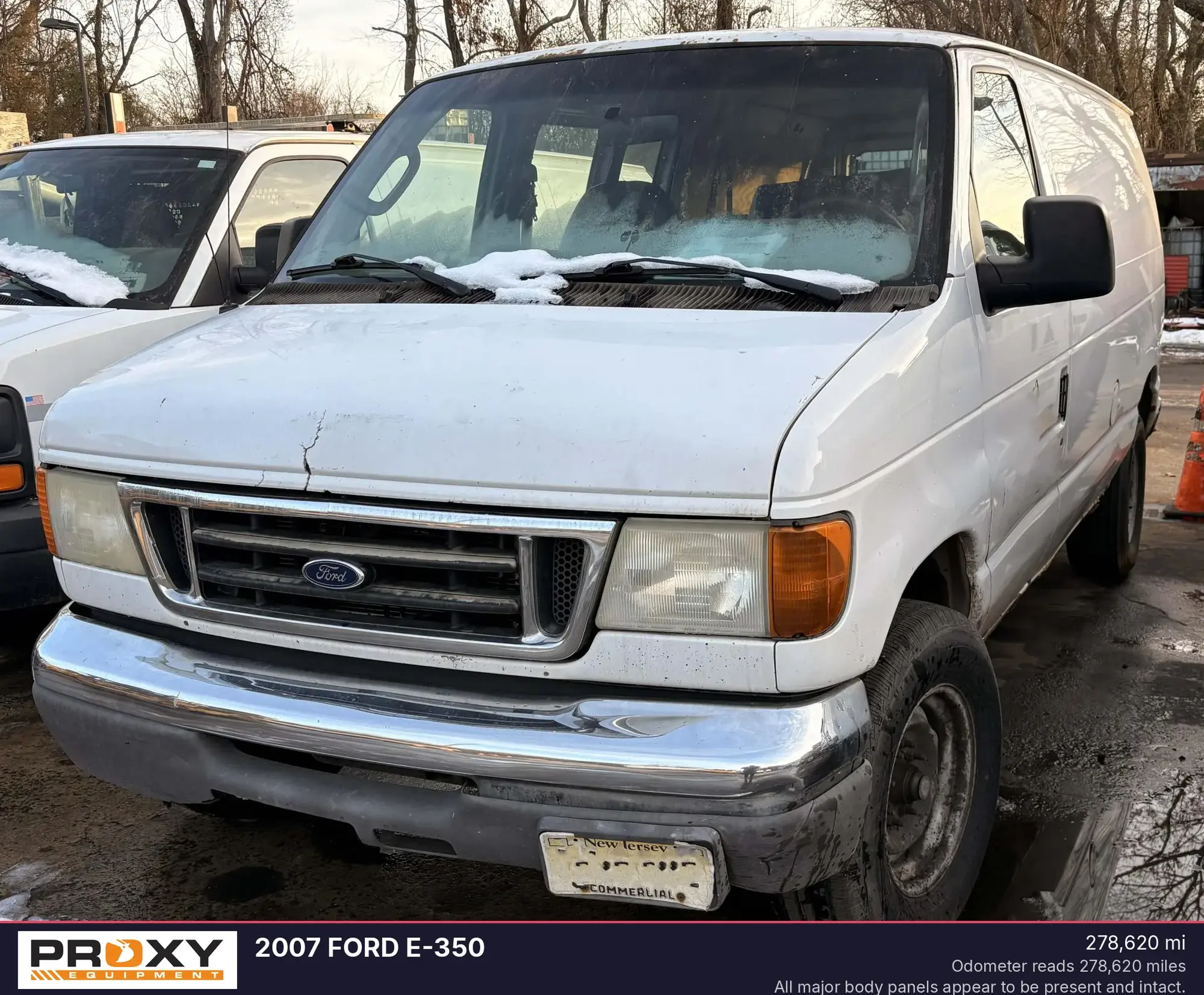 Used 2007 FORD E-350 Vans New Jersey US | Proxy Equipment #1385337