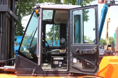 Used 2021 DOOSAN D80S Internal Combustion Forklifts: Pneumatic Tire Pennsylvania US | National Lift Equipment #1382142