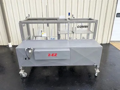 Used COMBI PACKAGING SYSTEMS LLC, CANTON OH 2EZ Case Erectors - Tape Bottom Seal Pennsylvania US | Libra Machine #1568350