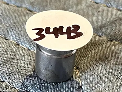 Snap-On Tools 6 Point 1/4" Drive SAE 7/16" Shallow Socket TM14 Chrome USA