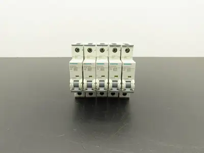 Siemens 5SY4103-5 Sentron Miniature Circuit Breaker 3A 230/400V 1 Pole Lot of 5