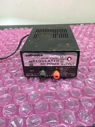 CALTRONICS MODEL #DVP-312 TYPE NO. PS-4UL DC POWER SUPPLY
