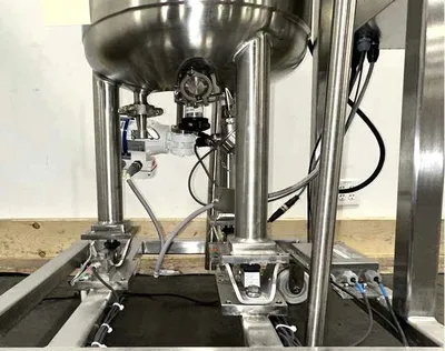 HOLLOWAY 30 Liter (8 Gallon) Holloway Sanitary 316L Stainless Steel Agitated Reactor REACTORS | EcReCon Inc (7)