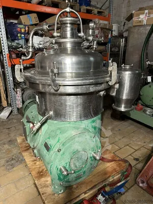 Westfalia SAMP 15036 hermetic clarifier, 316SS.