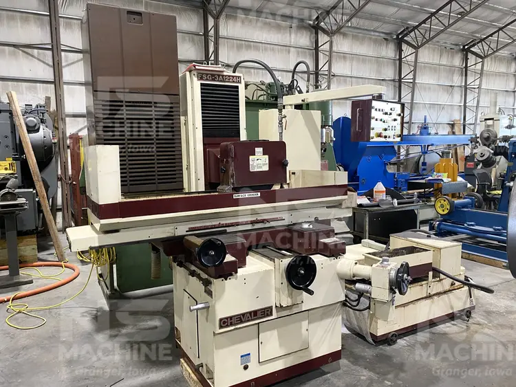 Used 2005 CHEVALIER FSG-3A1224H Reciprocating Surface Grinders Iowa US | NS Machine #1418384