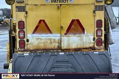 Used 1997 ATHEY MOBIL M-8A PATRIOT Street Sweeper New Jersey US | Proxy Equipment #1385339