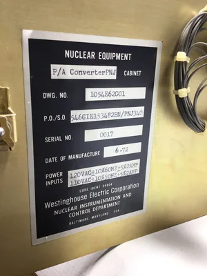 Westinghouse 7FMO-BS-2X-AYD 70 MHz FM Modulator