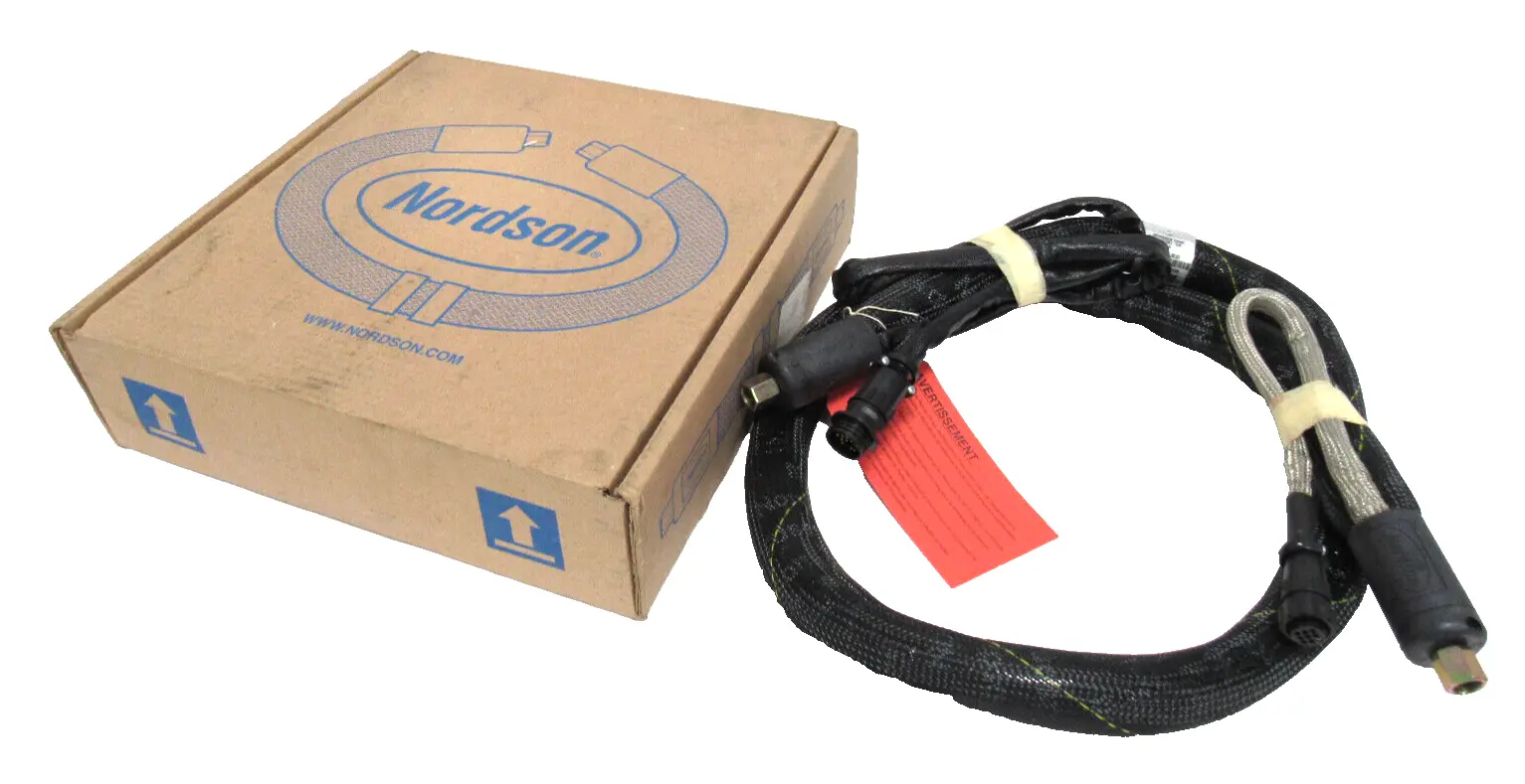 NEW NORDSON 1014383D HOT MELT GLUE HOSE 6' 2161486