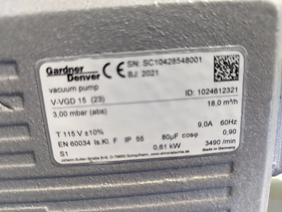 USED GARDNER DENVER V-VGD 15