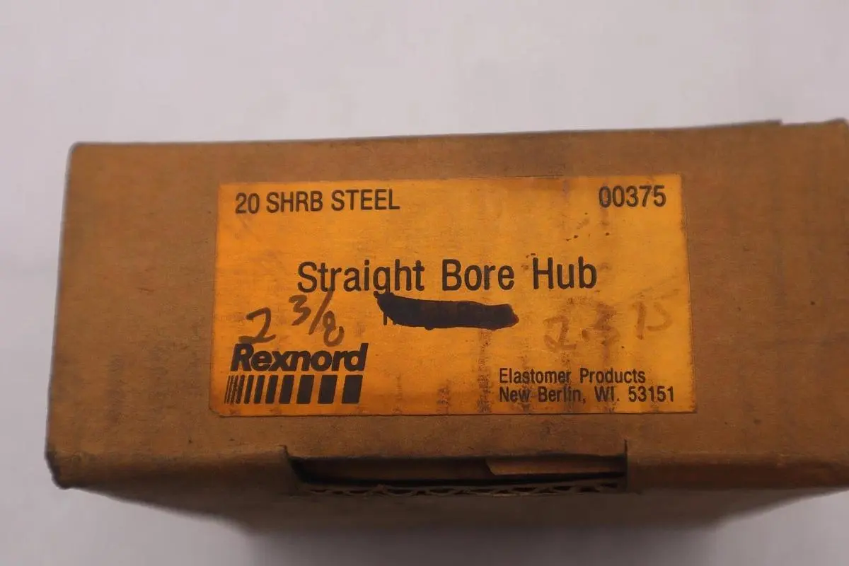 Rexnord  20 HRB STEEL Straight Bore Hub Bore 2-3/8 STOCK B-1073