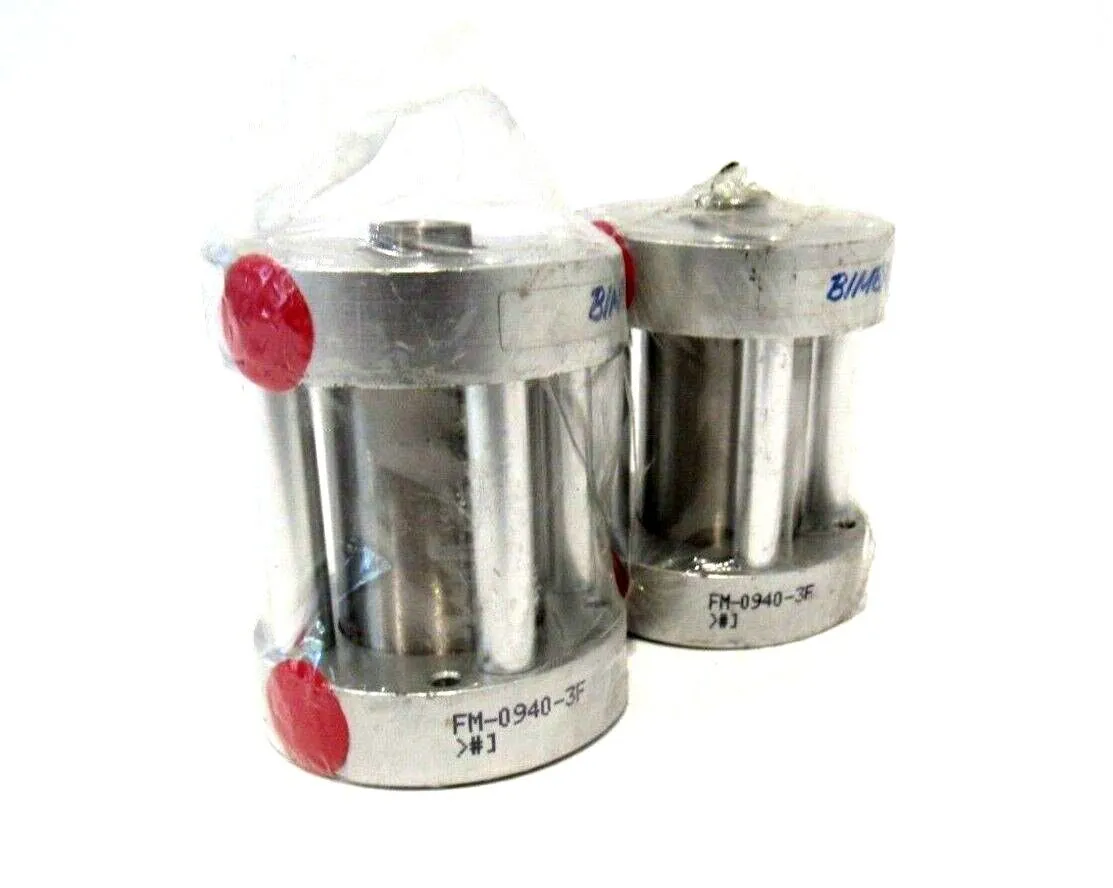 LOT OF 2 NEW BIMBA FM-0940-3F CYLINDERS FM09403F
