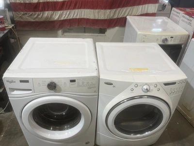 Used WHIRLPOOL FRONT LOAD SET Residential Appliances Michigan US | Miedema Asset Management Group #1322308