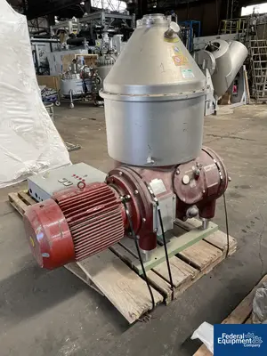 NEW GEA Westfalia GEA Westfalia Solid Bowl Disc Centrifuge, Model TC100-01-006