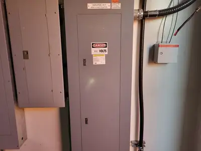 Axial Ventilation Fan & Air Tunnel w/ 1000hp Motor & Control Module