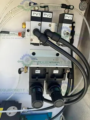 USED BIOPHARM HYDRAULIC POWER UNIT W/ INTERFACE DEVICES P SERIES PUMP