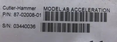 USED CUTLER HAMMER 1775T-PMPP-1700 PANELMATE 92-01911-03 87-02008-01