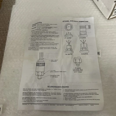 NEW Barksdale L96211-BB6-S0770