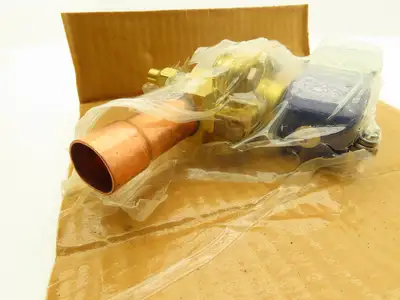 Alco Controls 240RA 12T7-M Refrigerant Solenoid Valve 7/8" ODF Sweat 120VAC