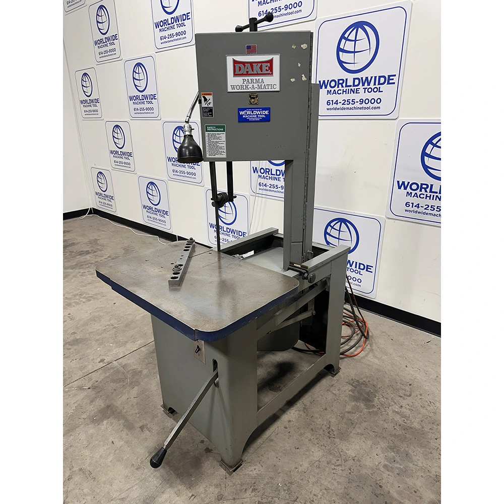14″ Used Dake Work-A-Matic Vertical Band Saw