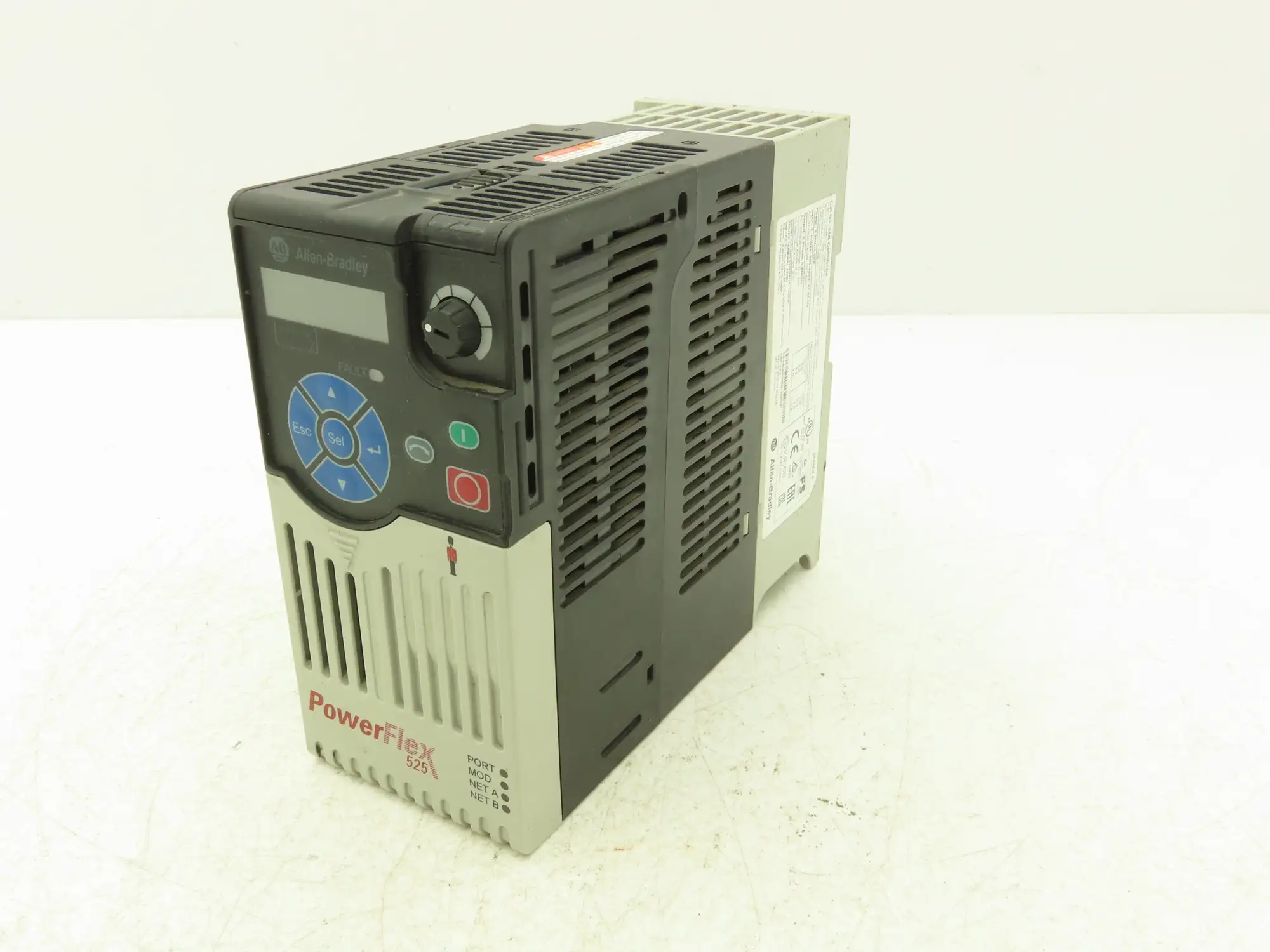 Allen Bradley 25B-D6P0N104 Powerflex 525 3Hp VFD AC Drive 480V 50/60Hz FRN 3.001