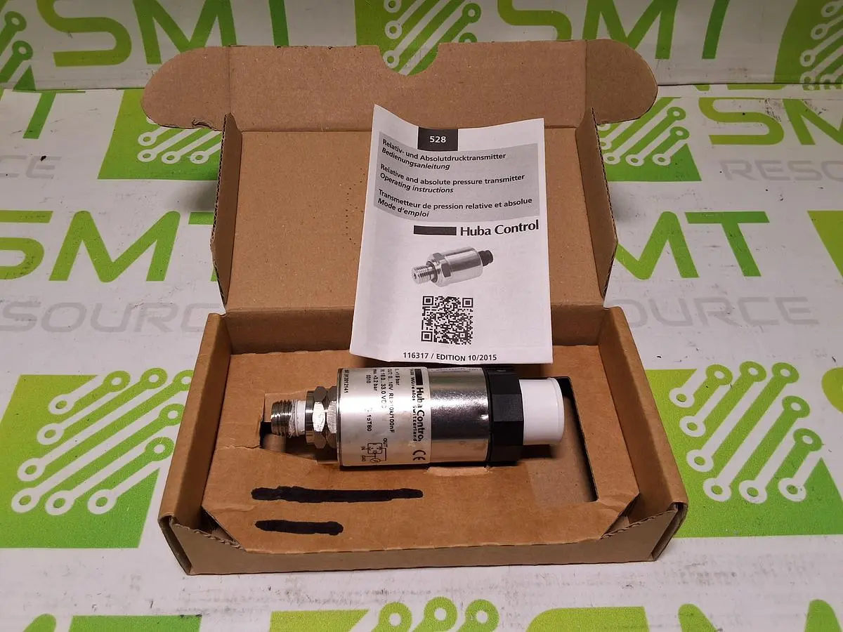 HUBA CONTROL TYPE 528 PRESSURE TRANSMITTER