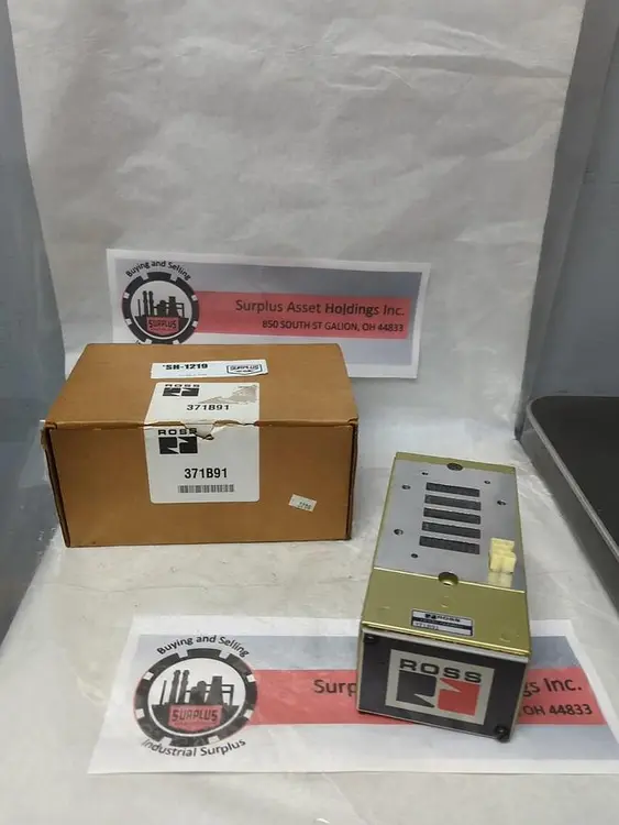 New | in-Stock ROSS 371B91 Pump & Valve Parts Ohio US | Surplus Asset Holdings #1247315