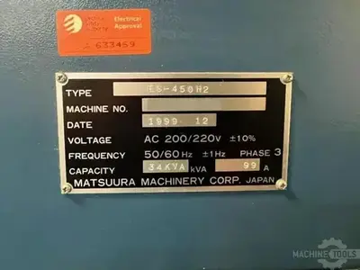 USED 1999 MATSUURA ES-450HII