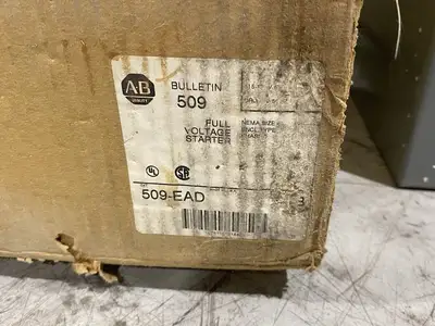 USED ALLEN-BRADLEY SER. B MAGNETIC MOTOR CONTROLLER SIZE 4, NEMA TYPE 1