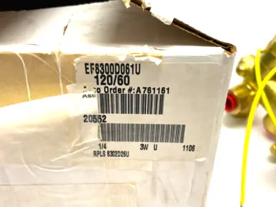 USED ASCO RED HAT SOLENOID VALVE 3-WAY