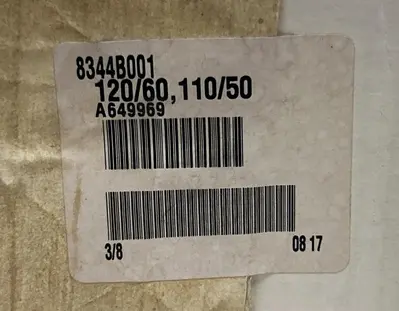 USED ASCO 8344B001