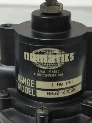 Used NUMATICS R880-02EGM Air Pressure Regulators Ohio US | Surplus Asset Holdings #1246608