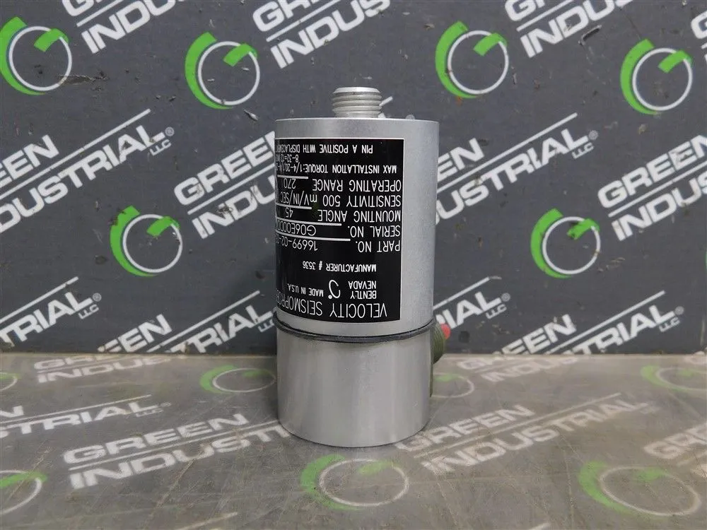 Bently Nevada 16699-02-05-02 Velocity Seismoprobe 270 to 60,000 CPW New No Box