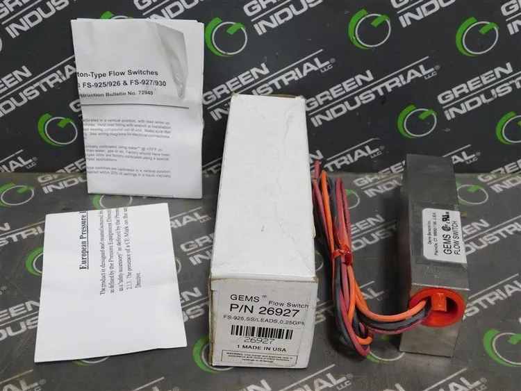 Used GEMS SENSORS 26927 Relays & Switches Wisconsin US | Green Industrial #682727