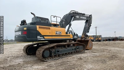 Used 2024 HYUNDAI HX520AL Crawler Excavators Texas US | National Equipment Dealers #1422348