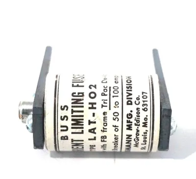 NEW BUSSMANN LAT-HO2 CURRENT LIMITING FUSE LATHO2