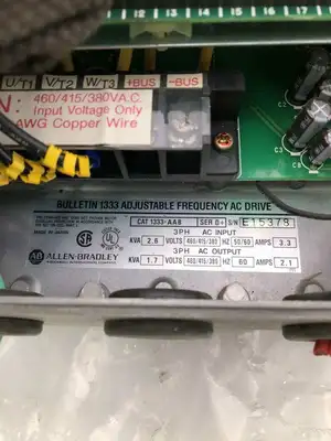 Allen-Bradley 1333-AAB 1.7/2.6KVA Adjustable Frequency AC Drive 50/60Hz 3PH NIB