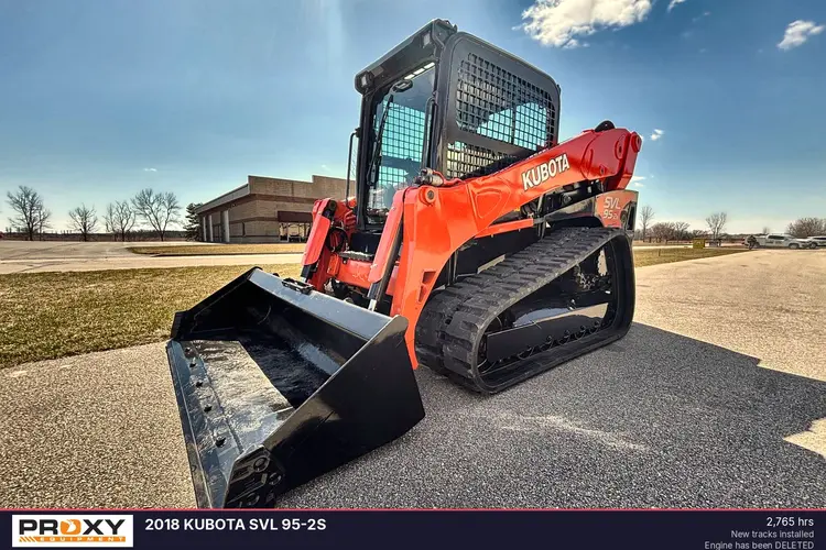 Used 2018 KUBOTA SVL 95-2S Compact Track Loaders Wisconsin US | Proxy Equipment #1378161