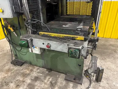 120 TON CLEARING-NIAGARA (NEW 1999) MODEL #E-110 OBS GAP FRAME PRESS, 6" STROKE: STOCK #20013