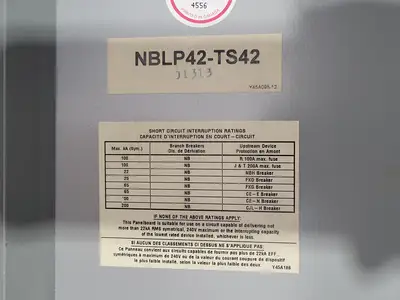 Used FEDERAL PIONEER NBLP42B-4LI Switchgears British Columbia CA | Lenmark #1431274