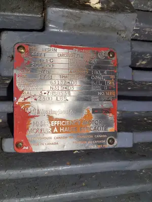Hi-Q Fine Pressure Screen w/ 200 hp Motor