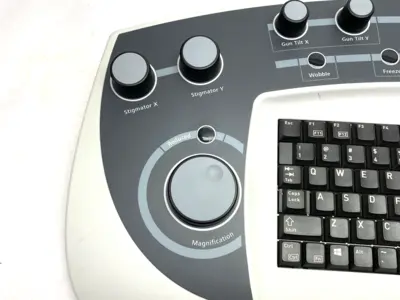 USED ZEISS ELECTRONIC MICROSCOPE KEYBOARD