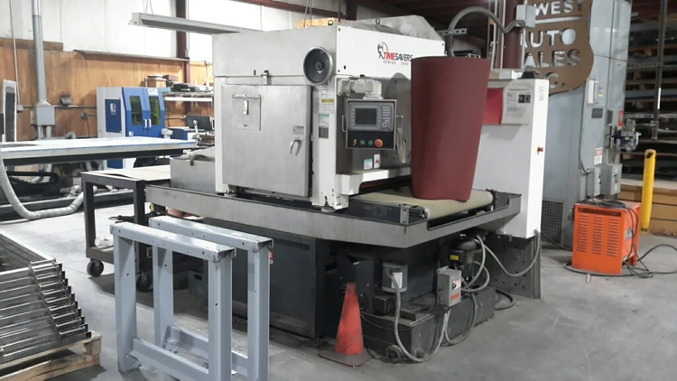Used 2008 Timesaver 3121-13-04, LYNX, 2008, GRIND & BRUSH HEADS Belt Grinders Including Sanders New Jersey US | Machinery Values #302700