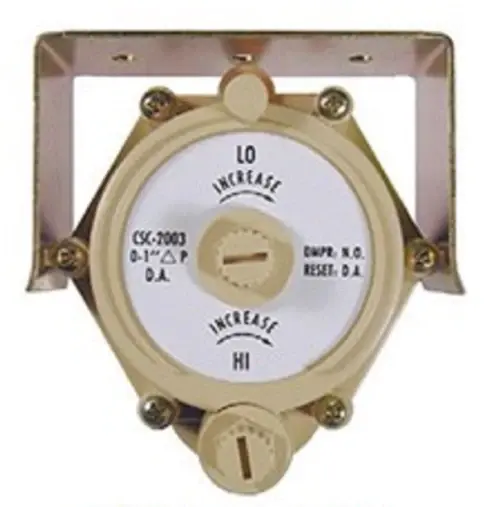KMC Controls CSC-2004 Pneumatic Reset Volume Controller, VAV, RA/NC, Gray [New]